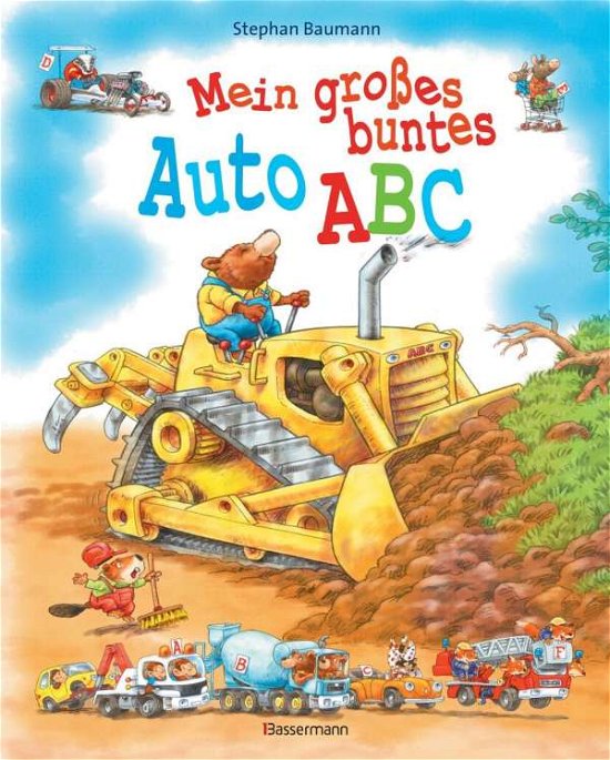 Cover for Baumann · Mein großes buntes Auto-ABC (Buch)