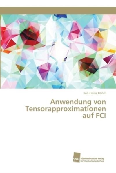 Cover for Böhm · Anwendung von Tensorapproximatione (Book) (2016)