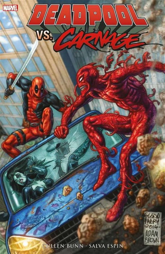 Cover for Gerry Duggan · Deadpool vs. Carnage (Pocketbok) (2015)