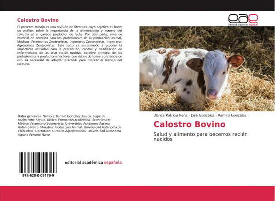 Cover for González · Calostro Bovino (Book)