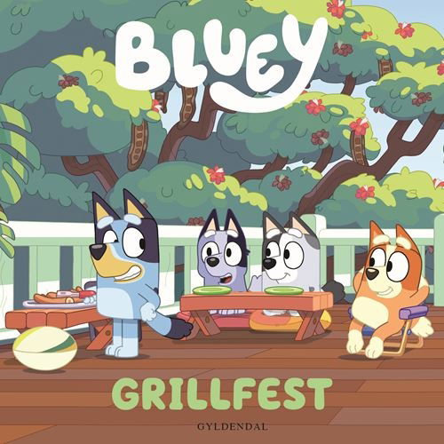 Cover for Ludo Studio Pty Ltd · Bluey: Bluey - Grillfest (Cardboard Book) [1. wydanie] (2025)