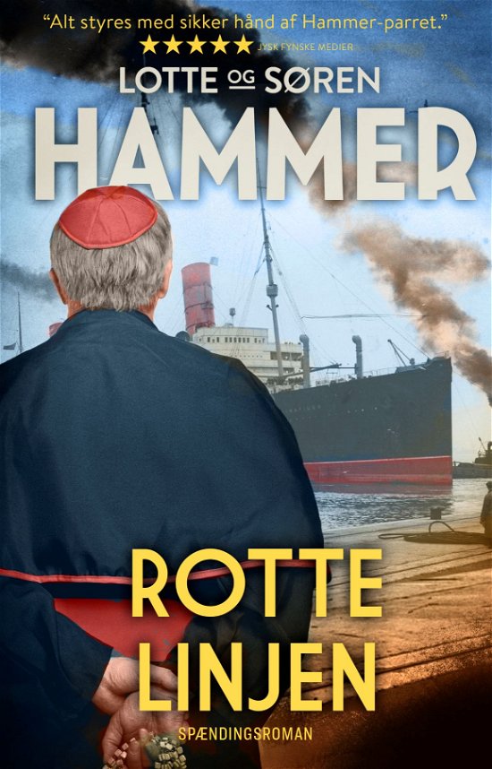 Cover for Lotte Hammer og Søren Hammer · Venner og fjender bind 8: Rottelinjen (Paperback Bog) [2. udgave] (2023)