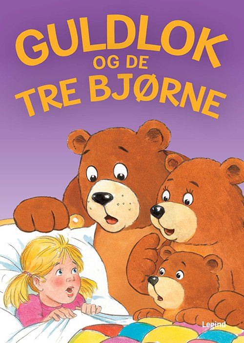 Cover for Guldlok og de tre bjørne (Bound Book) [1st edition] (2024)