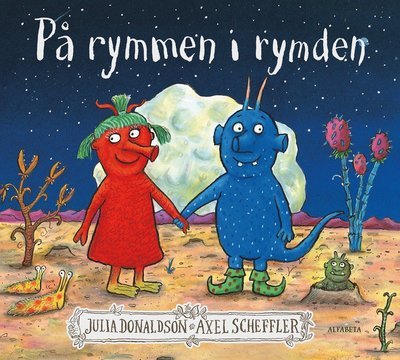 Cover for Axel Scheffler · På rymmen i rymden (Innbunden bok) (2019)