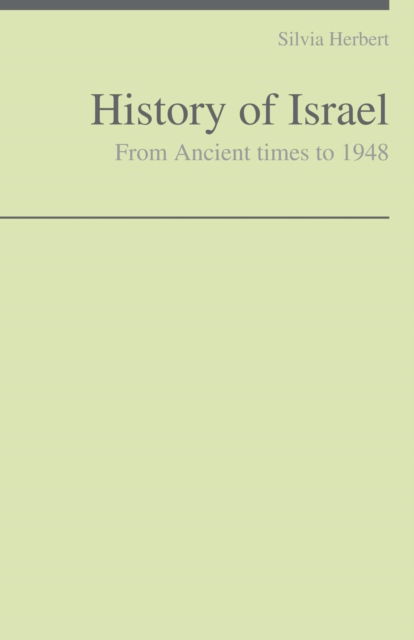 Cover for Silvia Herbert · History of Israel (Paperback Book) (2018)