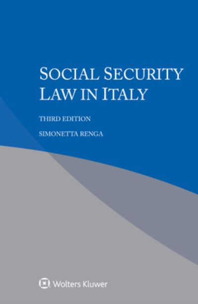 Cover for Renga Simonetta Renga · Social Security Law in Italy (Paperback Book) (2022)