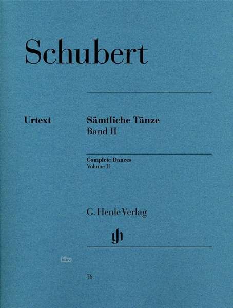 Cover for F. Schubert · Sämtliche Tänze,Klav.2.HN76 (Bog) (2018)