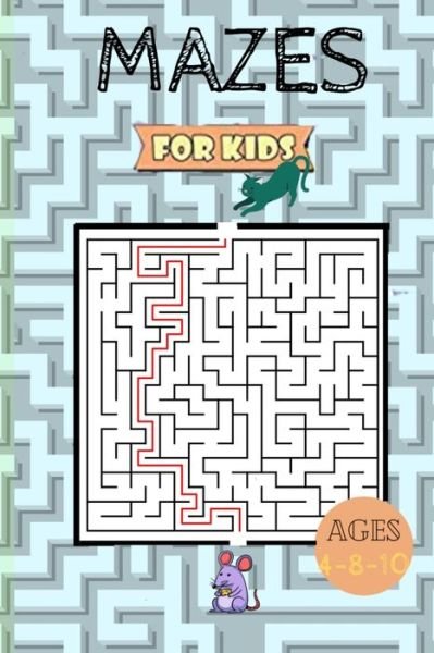 Cover for Maze Publishing · Mazes For Kids Ages 4-10 (Paperback Book) (2020)
