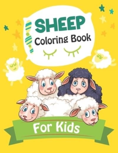 Cover for Rare Bird Books · Sheep Coloring Book For Kids (Paperback Book) (2021)