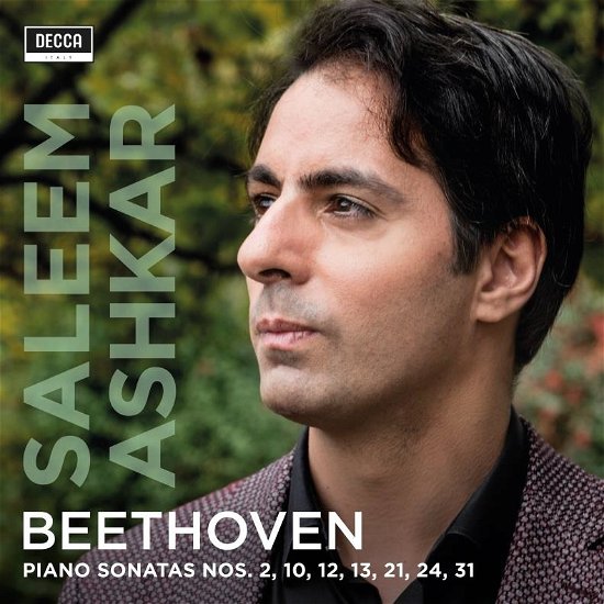 Cover for Saleem Ashkar · Beethoven Piano Sonatas Nos. 2, 10, 12, 13 &amp; 21 (CD) (2019)