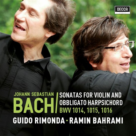 Cover for Rimonda / Bahrami · Sonatas Bwv1014, 1015, 1016 (CD) (2021)