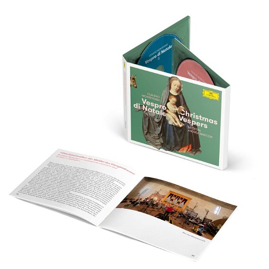La Cetra Barockorchester Basel / La Cetra Vocalensemble Basel / Andrea Marcon · Claudio Monteverdi: Vespro Di Natale / Christmas Vespers (CD) (2022)