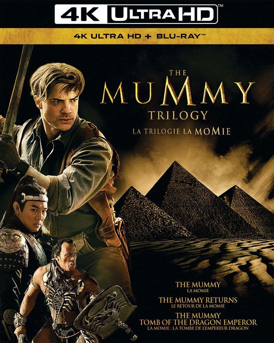 4k Ultra Hd · The Mummy Trilogy - 4k Ultra Hd + Blu-ray (4K UHD Blu-ray) (2023)