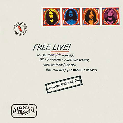 Cover for Free · Free Live! (LP) (2017)