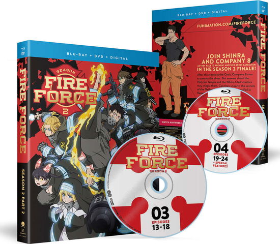 Cover for Fire Force: Season 2 Part 2 (Blu-ray) (2021)