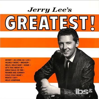 Cover for Jerry Lee Lewis · Jerry Lee's Greatest (LP) [Coloured edition] (2017)