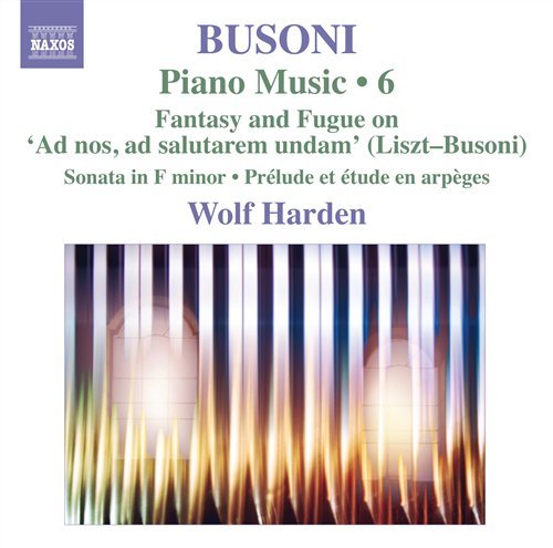 Piano Music 6 - Busoni / Harden - Musik - NAXOS - 0747313207770 - 17 november 2009