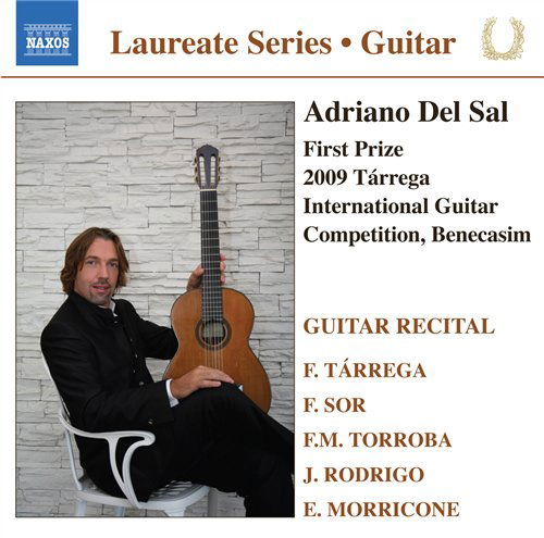 Cover for Adriano Del Sal · Laureate Guitar Series: Adriano Del Sal Recital (CD) (2010)