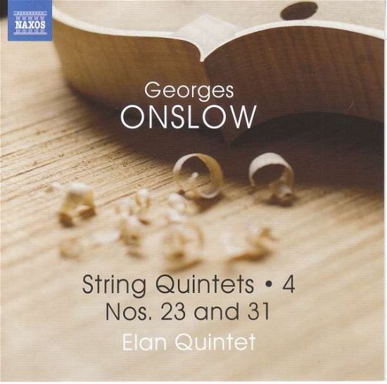 Georges Onslow: String Quintets 4 Nos. 23 and 31 - Elan Quintet - Música - NAXOS - 0747313418770 - 9 de abril de 2021