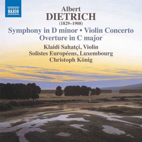 Cover for Christoph Konig · Dietrich: Violin Concerto; Symphony in D Minor (CD) (2024)