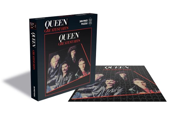 Greatest Hits (500 Piece Jigsaw Puzzle) - Queen - Bordspel - QUEEN - 0803341522770 - 24 mei 2021
