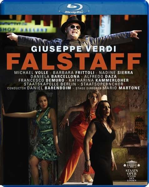 Cover for Verdi / Staatskapelle Berlin / Barenboim · Falstaff (Blu-Ray) (2021)