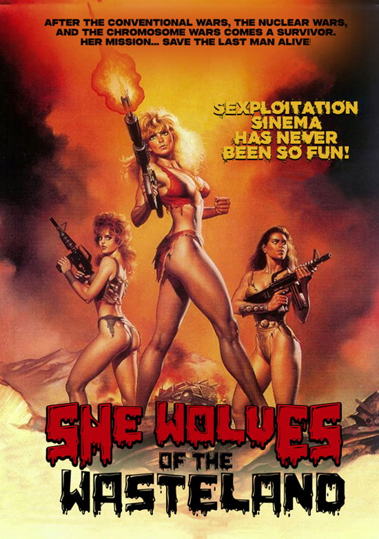 Feature Film · She-wolves of the Wasteland (DVD) (2023)