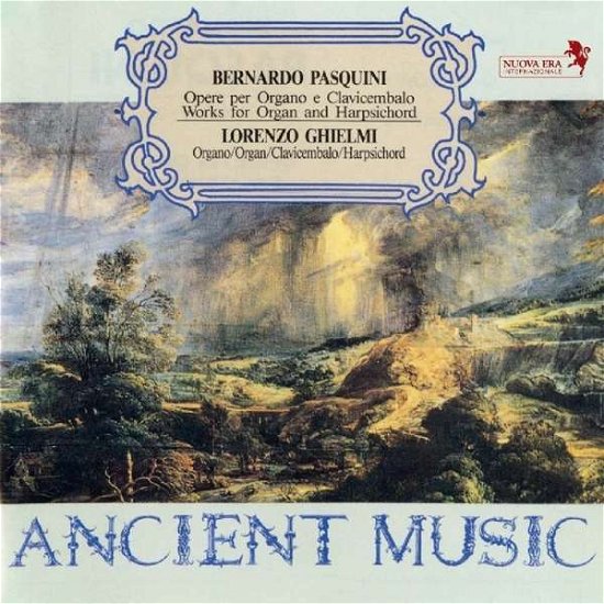 Cover for Lorenzo Ghielmi · Pasquini: Works for Organ &amp; Ha (CD) (2015)