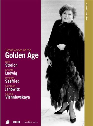 Cover for Great Voices Of The Golden Age (DVD) (2010)