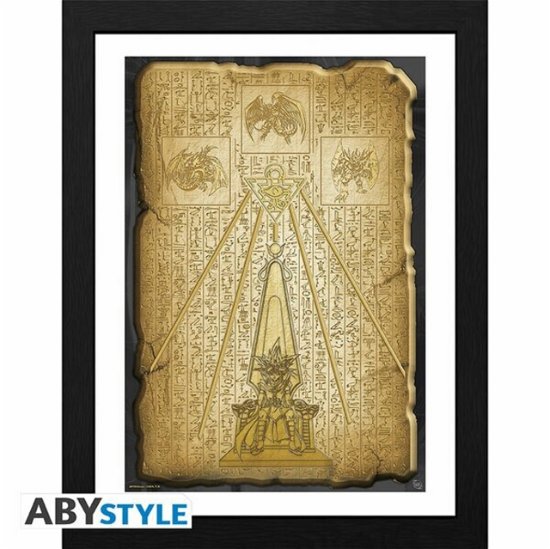 Cover for Yu-gi-oh! · YU-GI-OH! - Framed print Egyptian Tablet (30x40) (Toys) (2022)