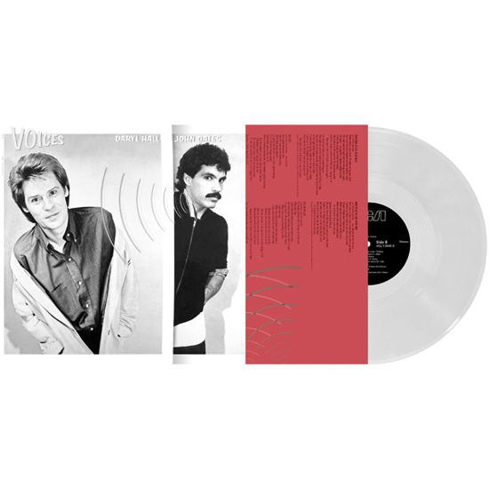 Cover for Hall &amp; Oates · Voices (Clear Vinyl) (RSD 2021) (LP) [Reissue edition] (2021)