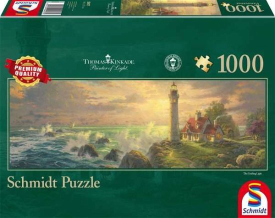Cover for Kinkade · Leuchtturm-Idylle, Panoramapuzz (Buch) (2017)