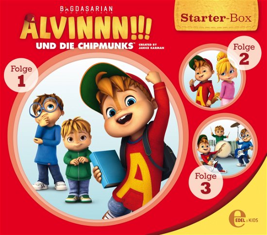 Cover for Alvinnn!!! Und Die Chipmunks · Alvinnn!!!-(1)starter-box (CD) (2017)