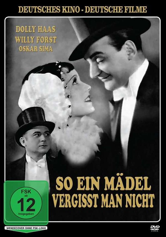 Cover for Dolly Haas · So Ein Maedel Vergisst Man Nicht (DVD) (2023)