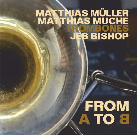 Cover for Jeb Bishop / Matthias Muller / Matthias Muche · From a to B (CD) (2022)