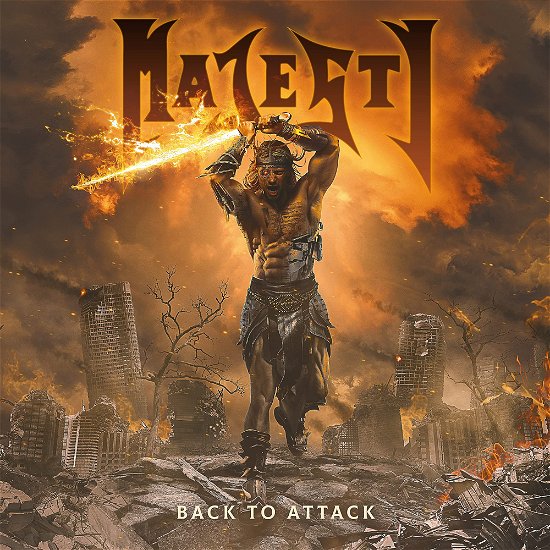Cover for Majesty · Back to Attack (CD) (2023)