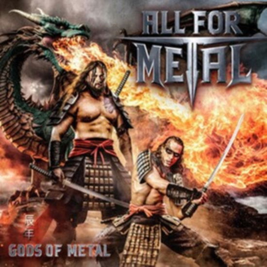 Cover for All for Metal · Gods Of Metal (Year Of The Dragon) (Silver Vinyl) (LP) (2024)