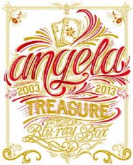 Cover for Angela · Angela Treasure Blu-ray Box 2003-2013 &lt;limited&gt; (MBD) [Japan Import edition] (2014)