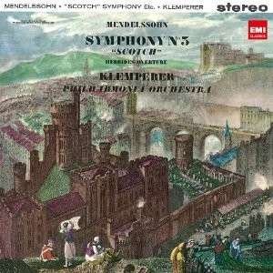 Mendelssohn: Symphony No.3 - Otto Klemperer - Music - TOSHIBA - 4988006887770 - December 7, 2011