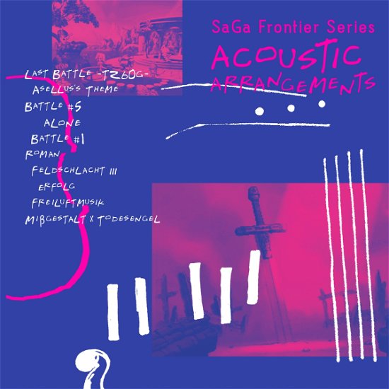 Saga Frontier Series Acoustic Arrangements - Game Music - Musiikki - CBS - 4988601468770 - perjantai 9. heinäkuuta 2021