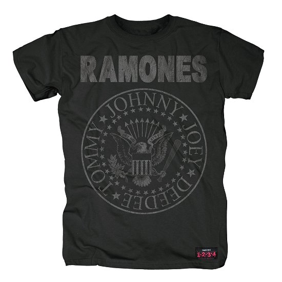 Cover for Ramones · Distressed Hey Ho Black (T-shirt) [size S] (2012)