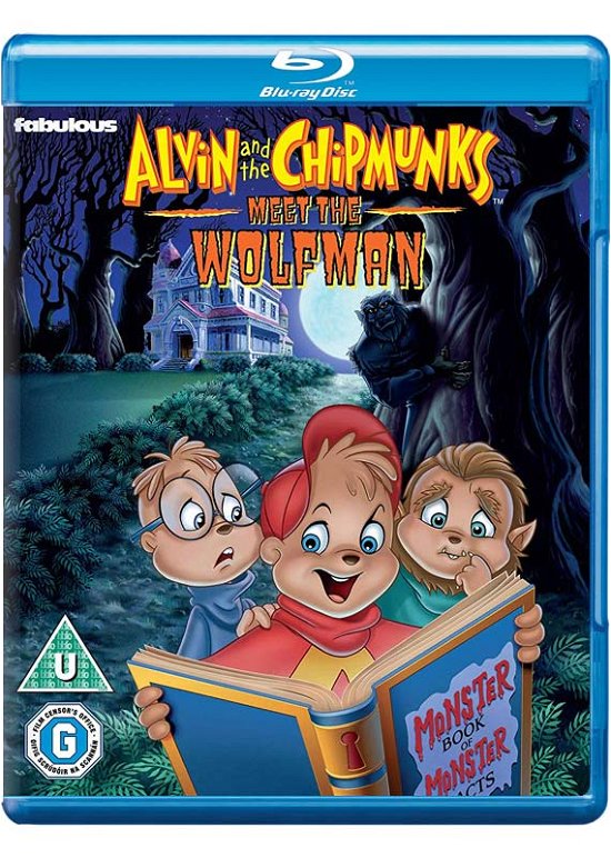 Cover for Alvin and the Chipmunks Meet Wolfman · Alvin and the Chipmunks Meet Wolfman Blu-ray (Blu-ray) (2019)