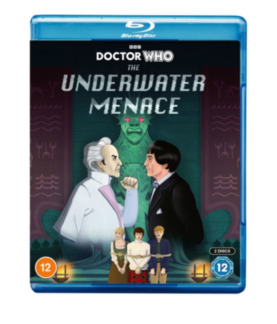 Cover for Doctor Who the Underwater Menace BD · Doctor Who: The Underwater Menace Animation (Blu-ray) (2023)