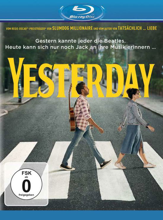 Cover for Himesh Patel,lily James,sophia Di Martino · Yesterday (Blu-ray) (2019)