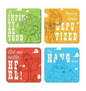 Toy Story - Character (Coaster Set Of 4 / Set 4 Sottobicchieri) - Disney: Half Moon Bay - Merchandise - DISNEY - 5055453472770 - August 14, 2019