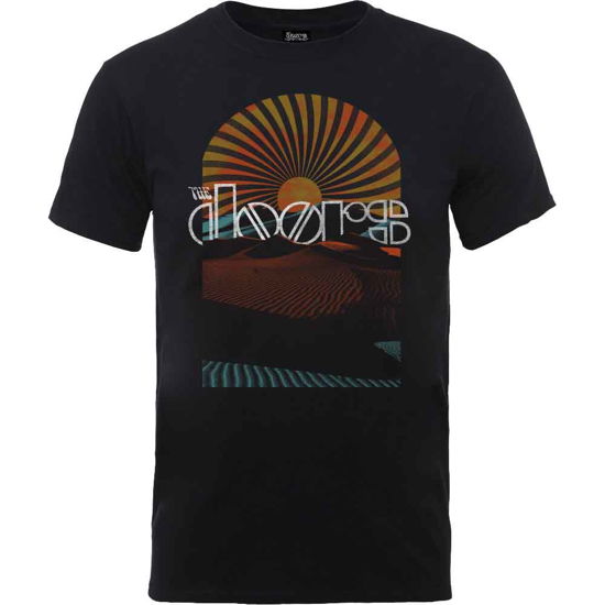 Cover for The Doors · The Doors Unisex T-Shirt: Daybreak (T-shirt) [size M] [Black - Unisex edition] (2020)