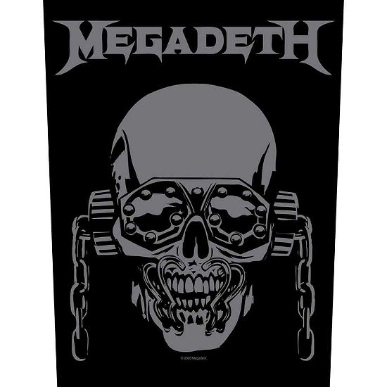 Megadeth Back Patch: Vic Rattlehead - Megadeth - Koopwaar -  - 5056365709770 - 