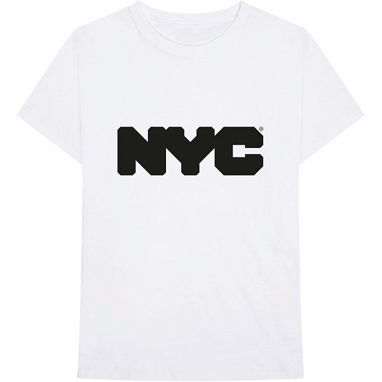 Cover for New York City · New York City Unisex T-Shirt: Logo (T-shirt) [size S] [White - Unisex edition]