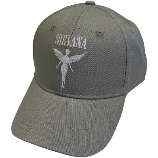 Nirvana Unisex Baseball Cap: Angelic Mono - Nirvana - Produtos -  - 5056561068770 - 