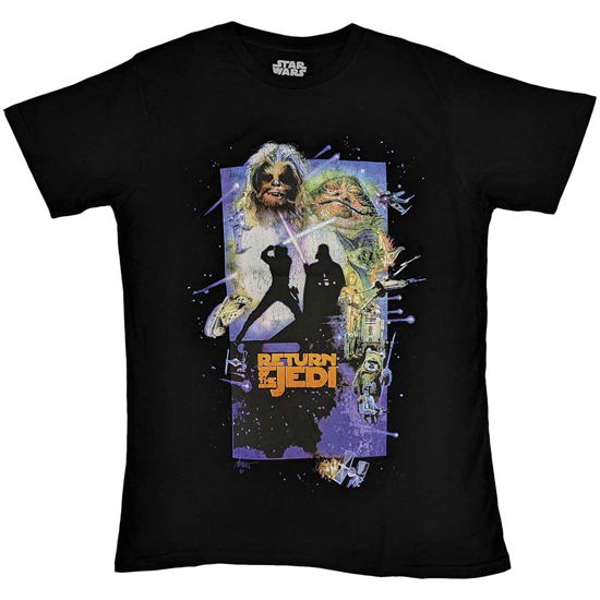 Star Wars Unisex T-Shirt: Return Of The Jedi Poster - Star Wars - Merchandise -  - 5056561097770 - 